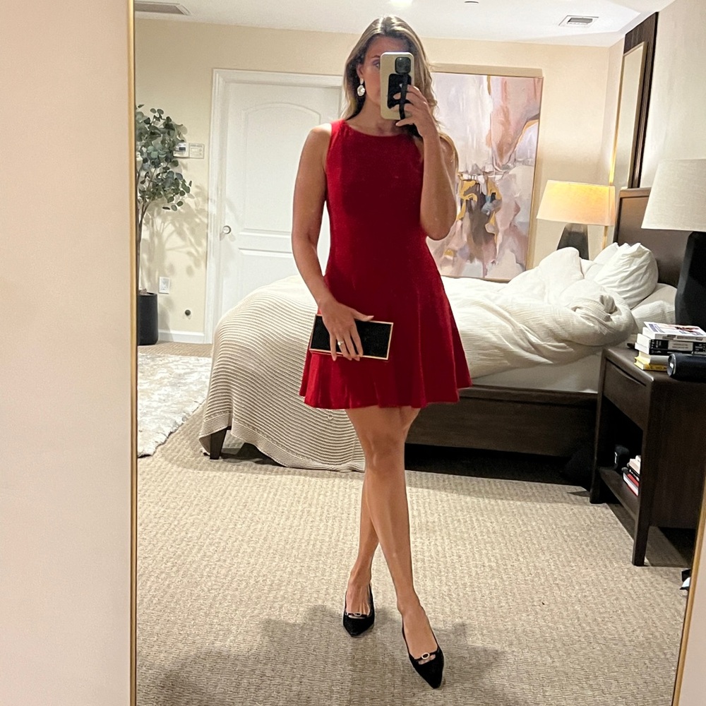 Red dress